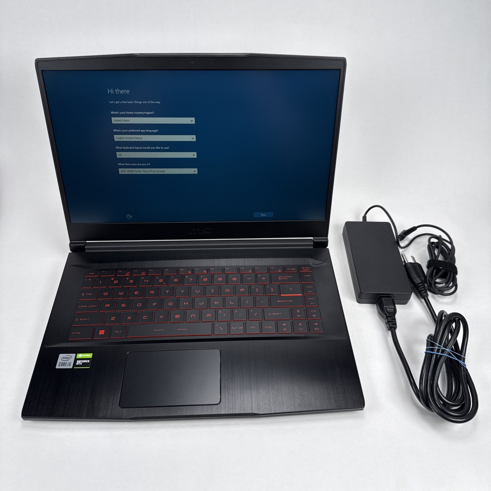 MSI Thin GF75 10SCXR 17.3″ i5-10300H 8GB RAM 512GB SSD GeForce GTX 1650 Ti