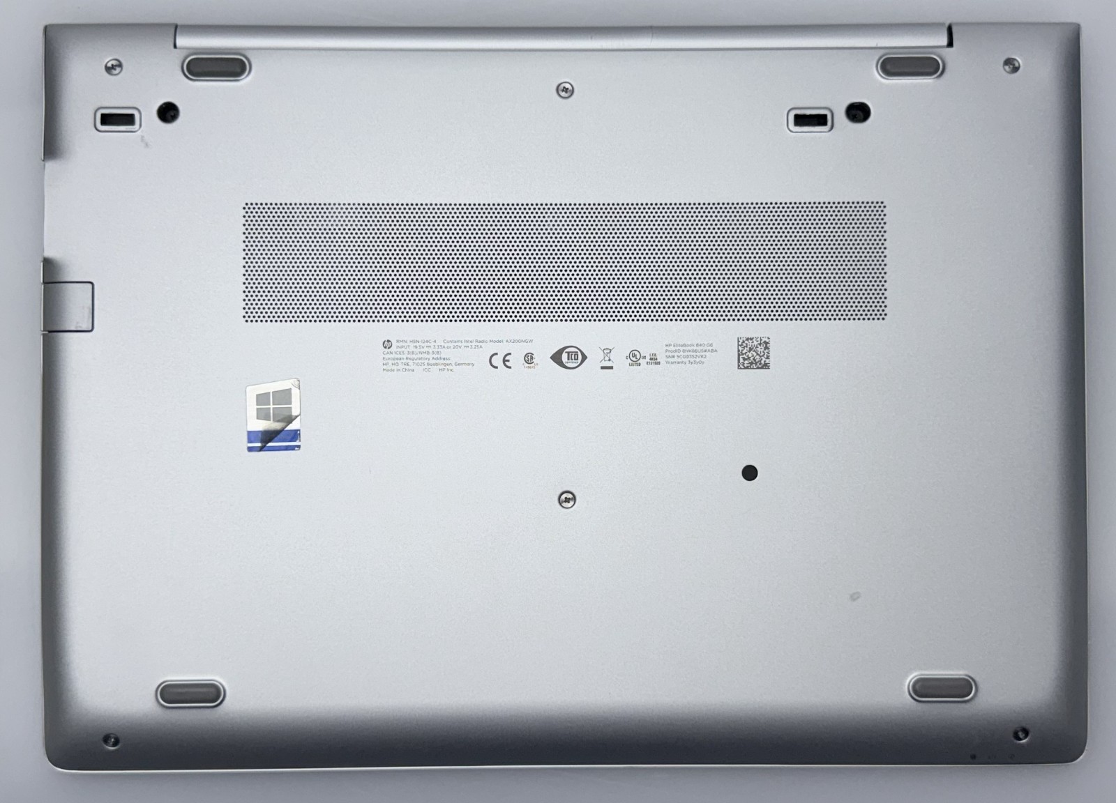 HP EliteBook 840 G6 14″ FHD Touch i7 8665U 1.90GHz 16Gb Ram 550x 512Gb SSD W11P