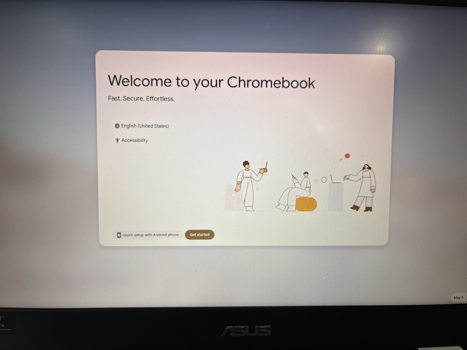 Asus Chromebook CX1 15.6” Lightly Used CX1500CKA-AS84F