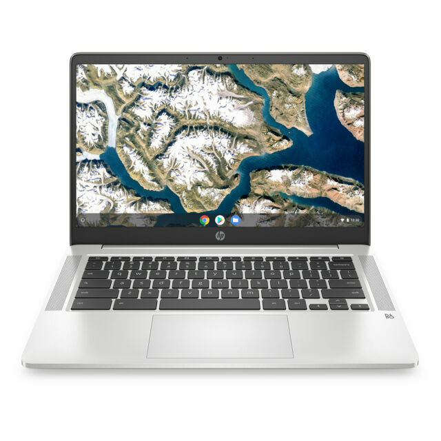 2020 Hp 14 Chromebook Laptop Computer 14” HD Intel Celeron N5000 4GB DDR4 64GB