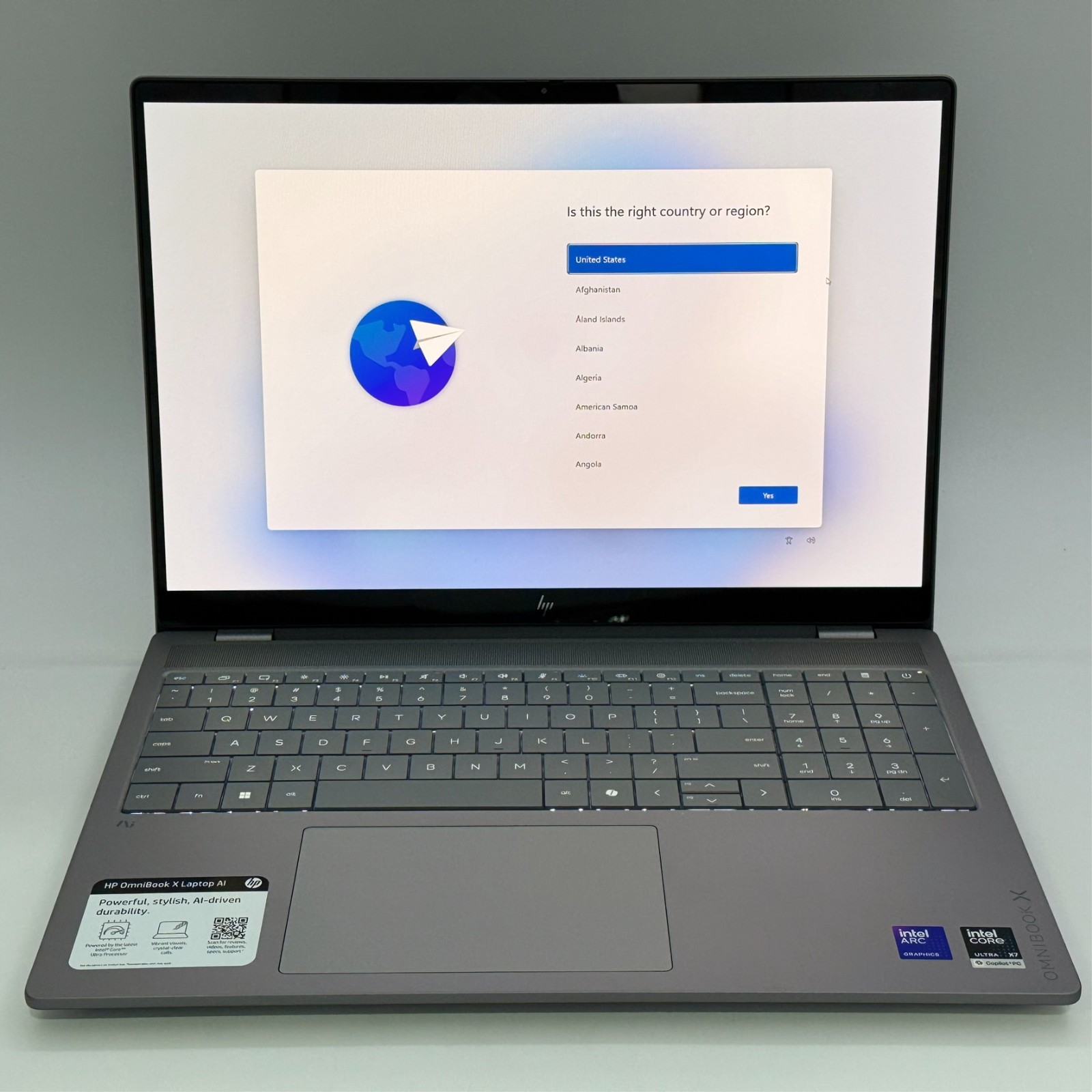 HP OmniBook X 16″ 2K OLED Laptop 120Hz Core Ultra X7 358H 32GB 1TB Copilot+ 2026