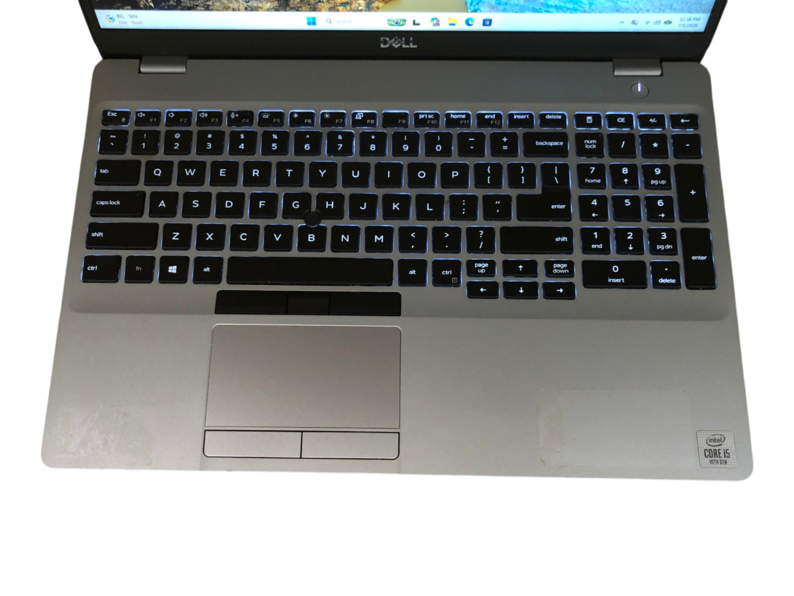 Dell Latitude 5510 sku 6780 15.6″ i5-10210U 8GB RAM Win11 NO SSD or A/C Tested!