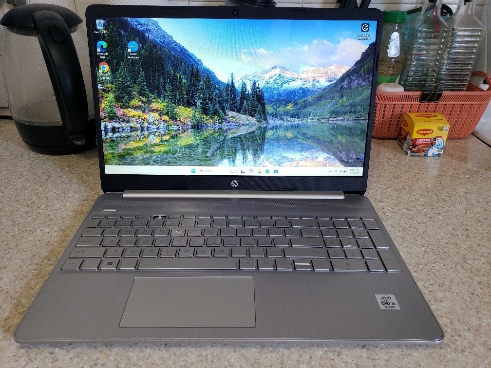 HP 15-DY1043DX INTEL CORE i5-1035G1 256GB SSD 8GB RAM WIN 11 TOUCH (missing key)