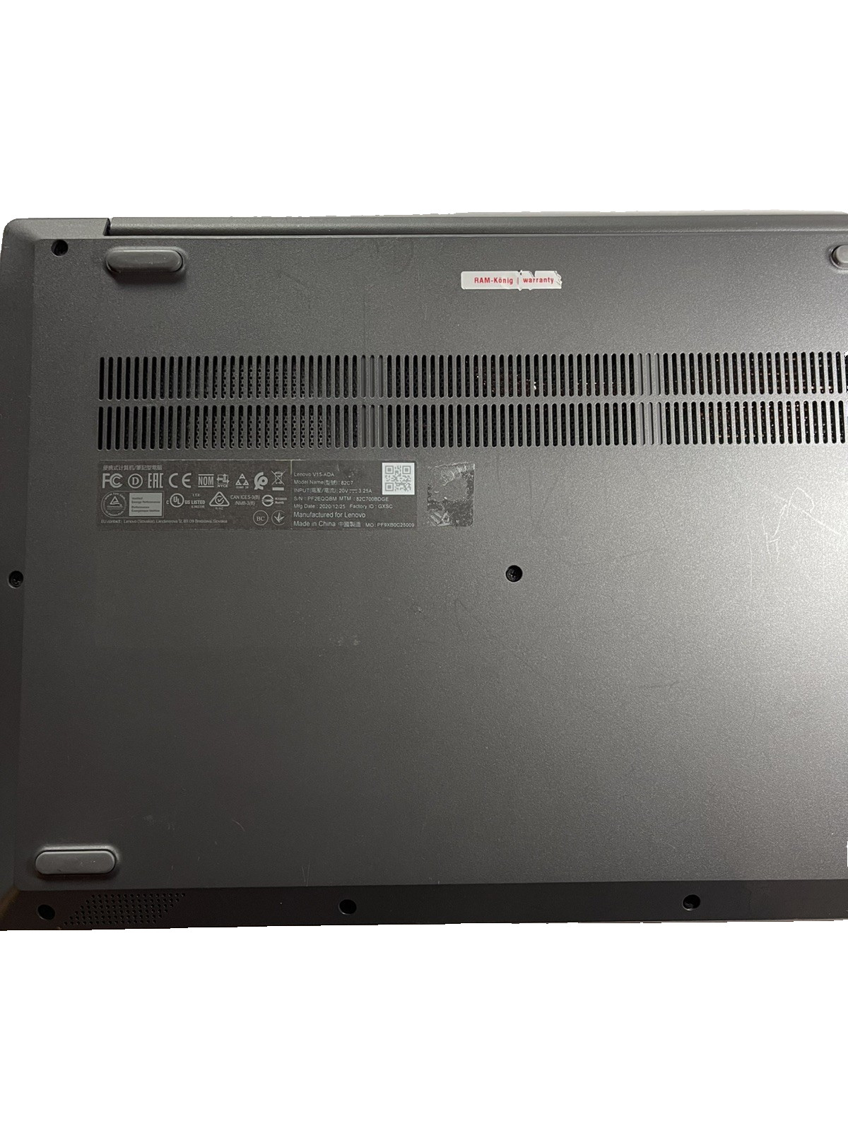 Lenovo V15-ADA 15.6 inch Laptop I Ryzen 3 I 8GB RAM I256GB SSDI Win 10