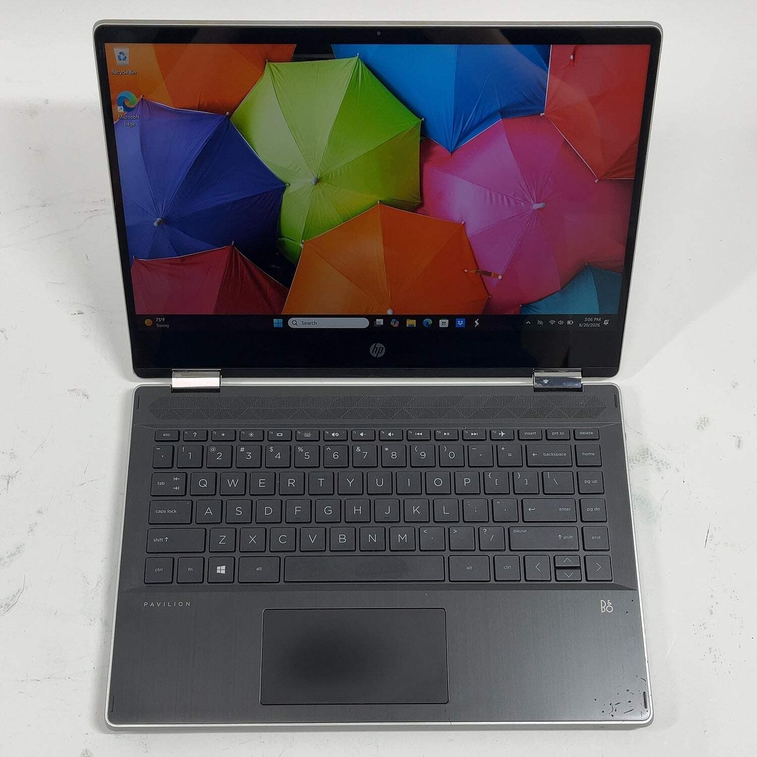 HP Pavilion x360 Convertible 14-DH2075CL 14″ i7-1065G7 1.5GHz 12GB RAM 512GB SSD