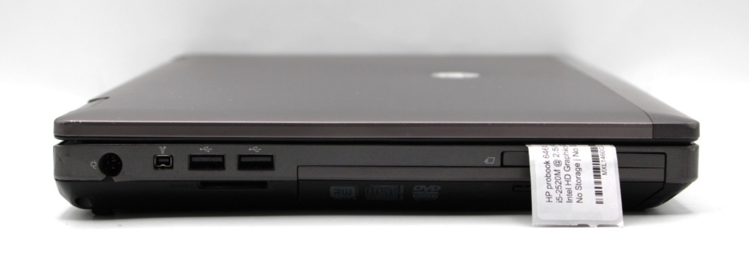 HP ProBook 6460b i5-2520M@2.50GHz 4GB DDR3 NO STORAGE OR OS *USED/TESTED*