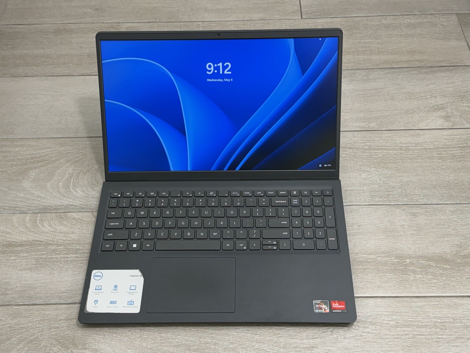 Dell Inspiron 15 3535 15.6″ Laptop AMD Ryzen 5 7520U 8GB RAM 512GB SSD Win-11