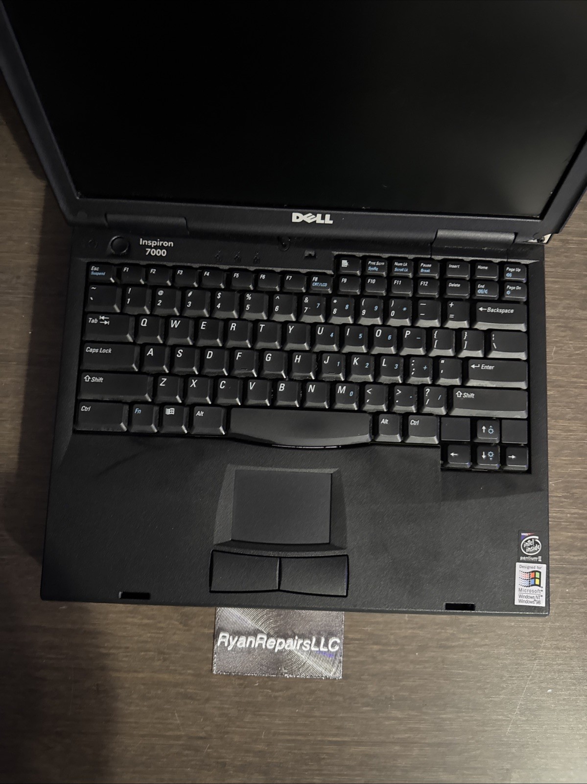 VINTAGE Dell PPI Inspiron 7000 Intel Pentium 2 Laptop UNTESTED