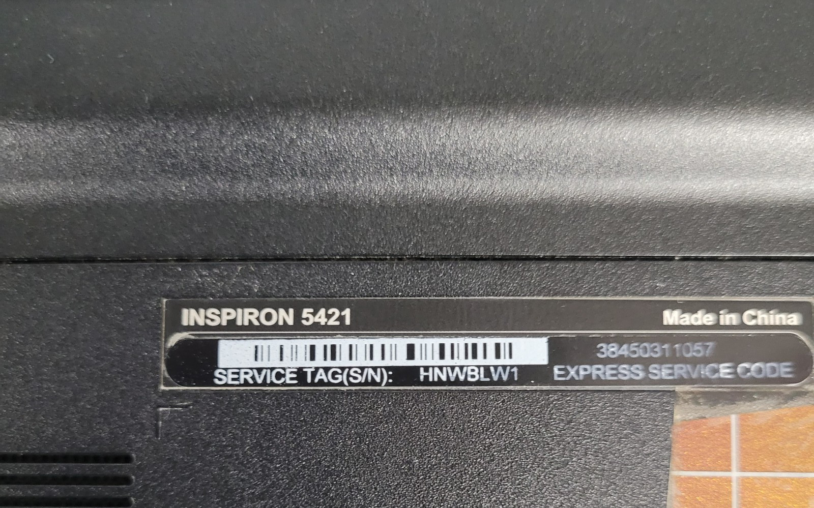 DELL INSPIRON 5421 LAPTOP i5-3337u @1.80 GHz 6 GB RAM 120 GB SSD Windows 10/11