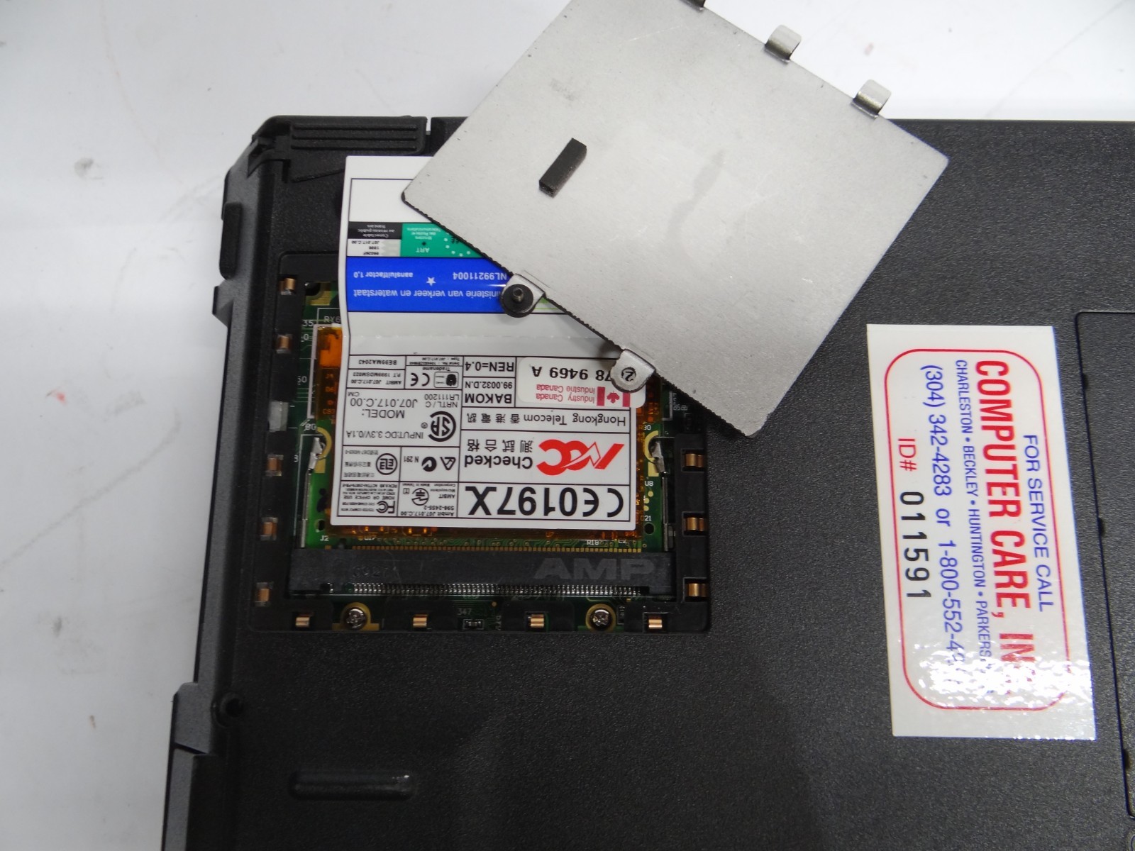 Rare IBM 2611-412 Laptop Floppy Serial Port Boots to BIOS No HDD Pentium Win 98