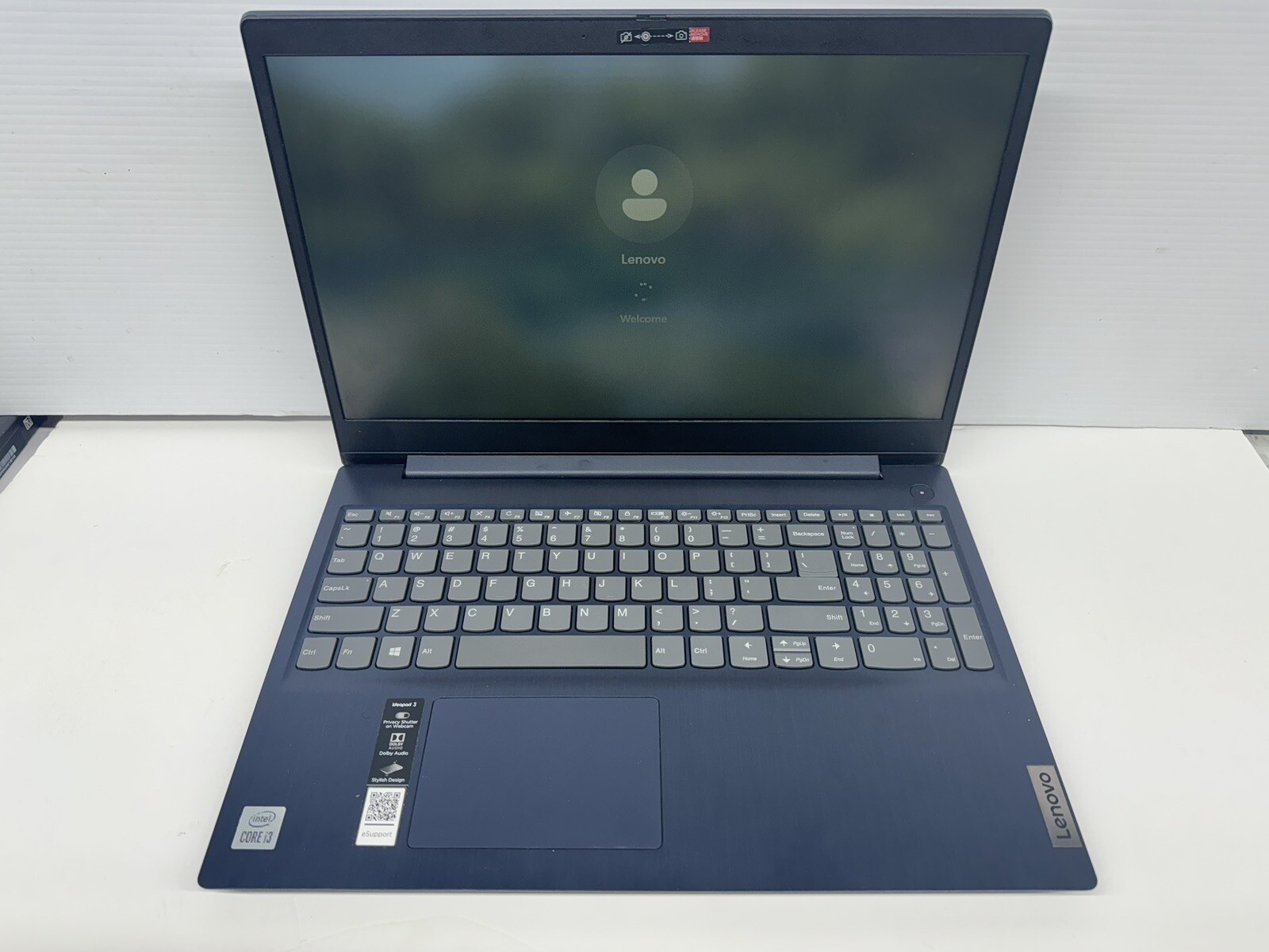 Lenovo IdeaPad 3 15IML05 Touch Screen 256gb Ram 8gb i3
