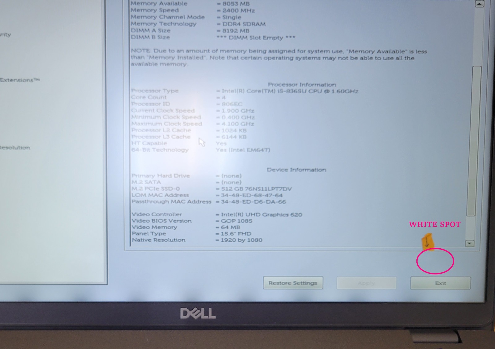 (Lot of 3)Dell Latitude 5500 i5-8th Gen 1.60GHz 8GB No OS/SSD/HDD