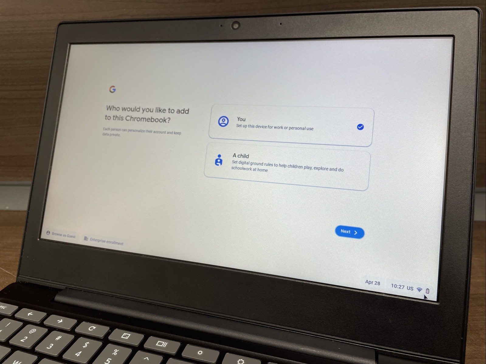 Lenovo Ideapad 3 11.6″ HD (AMD A6-9220C, 4GB RAM, 32GB eMMC) 82H40000US