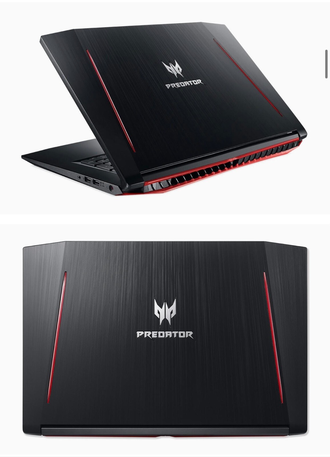 Acer Predator Helios 300 (i7 Processor GTX 1060 16GB Ram)17.3″ Full HD 1920×1080