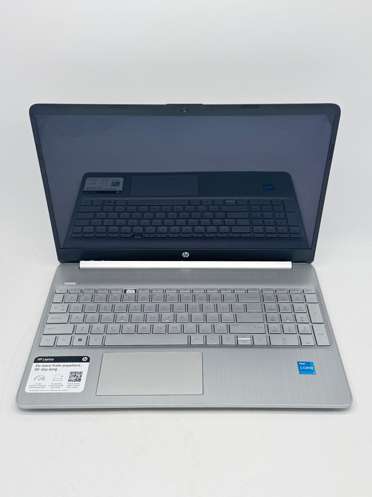 HP 15-DY2702DX 15.6″ Core i3 11th Gen 8GB 256GB Silver – Won’t Boot For Parts