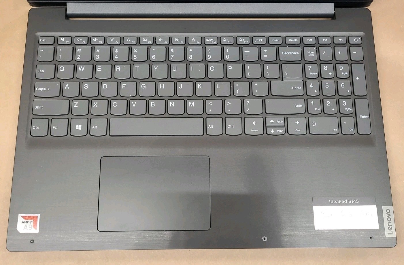 Lenovo IdeaPad S145, AMD A9-9425 Radeon R5, 8GB RAM, NO SSD, NO CHARGER *READ*