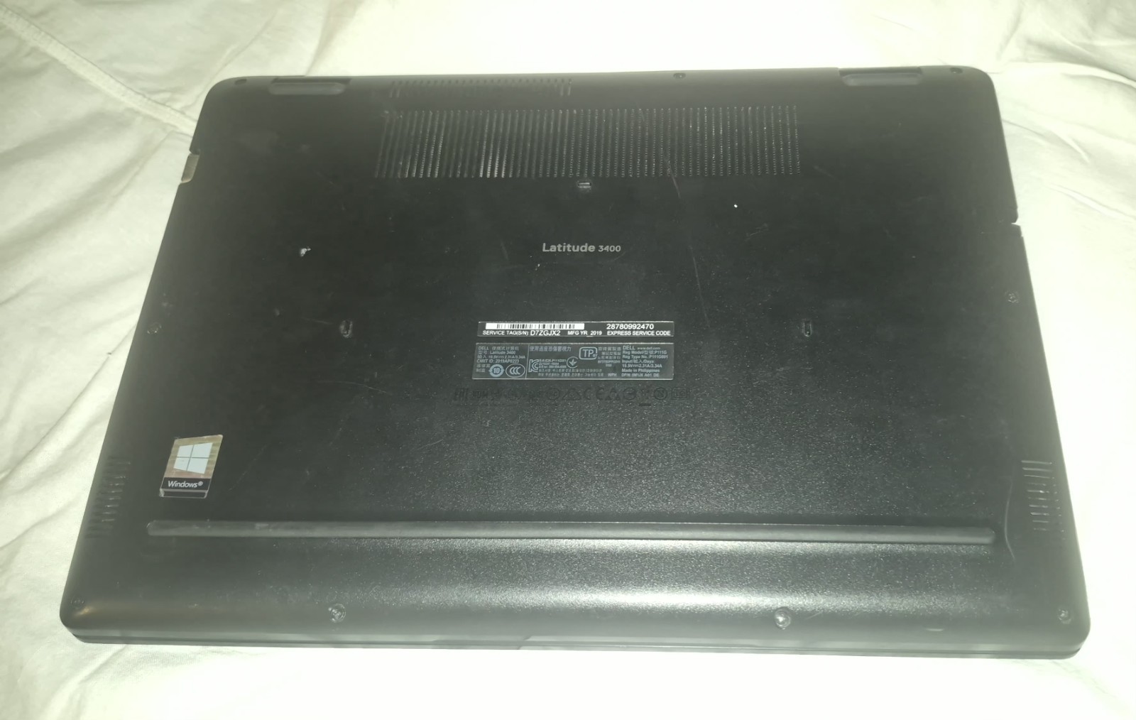 Dell Latitude 3400 14″ 2019 i5 8265U 1.6GHz 256GB SSD 8GB Win 10 laptop