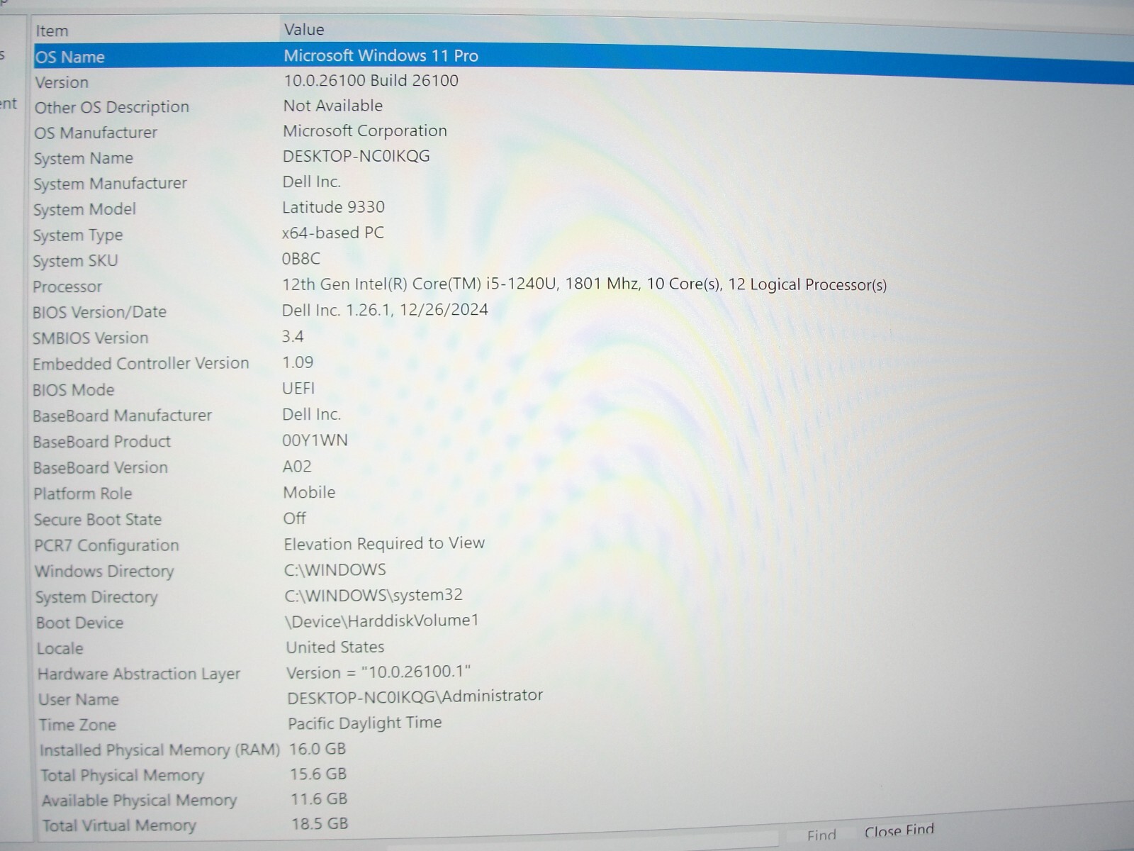 Dell Latitude 9330 2n1 13.3”WQXGA Core i5-1240U 1.8GHz 16GB SSD 256GB Warranty
