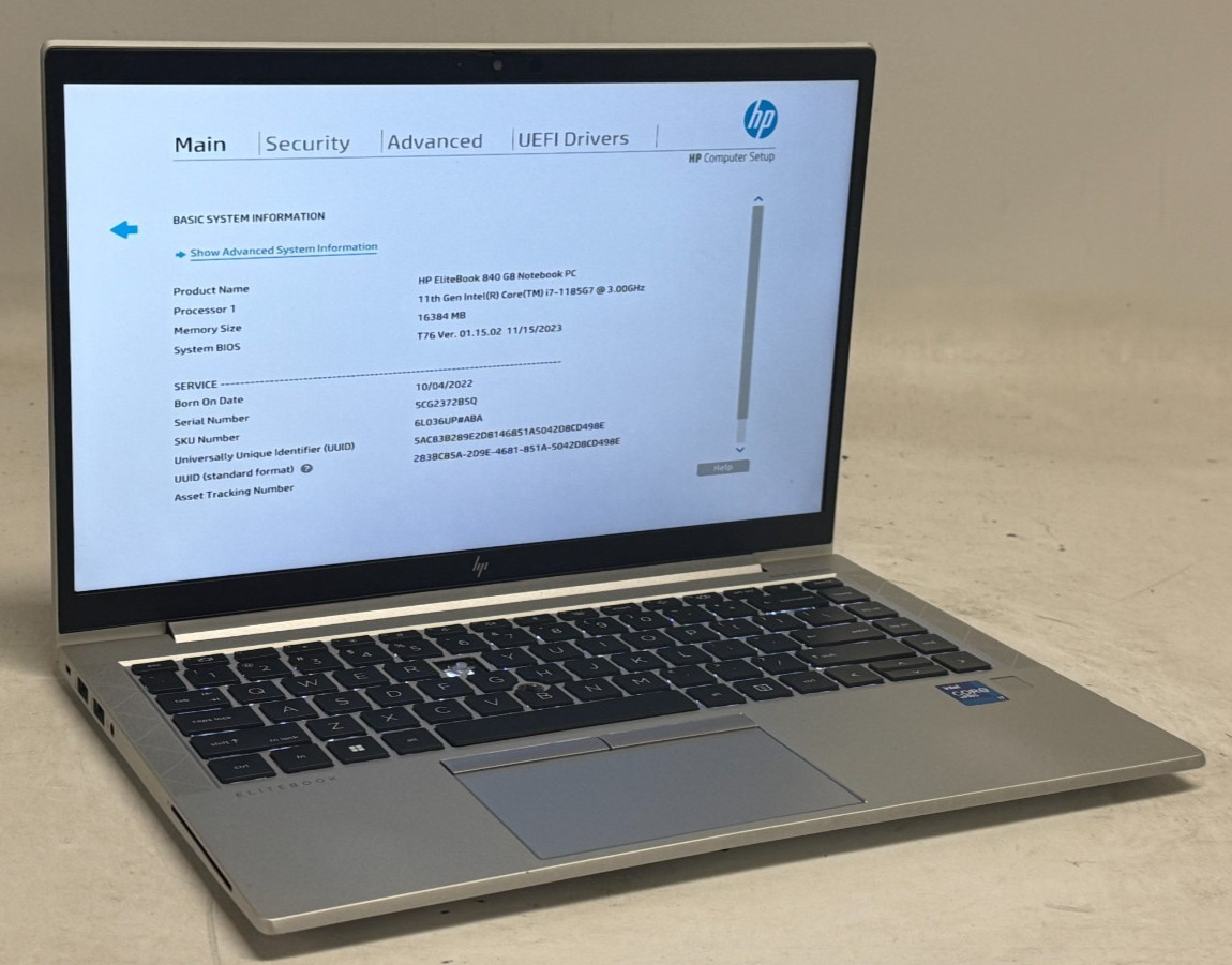 HP EliteBook 840 G8 14″ (i5-1145G7 – 16GB RAM – 256GB SSD – Win11Home)*