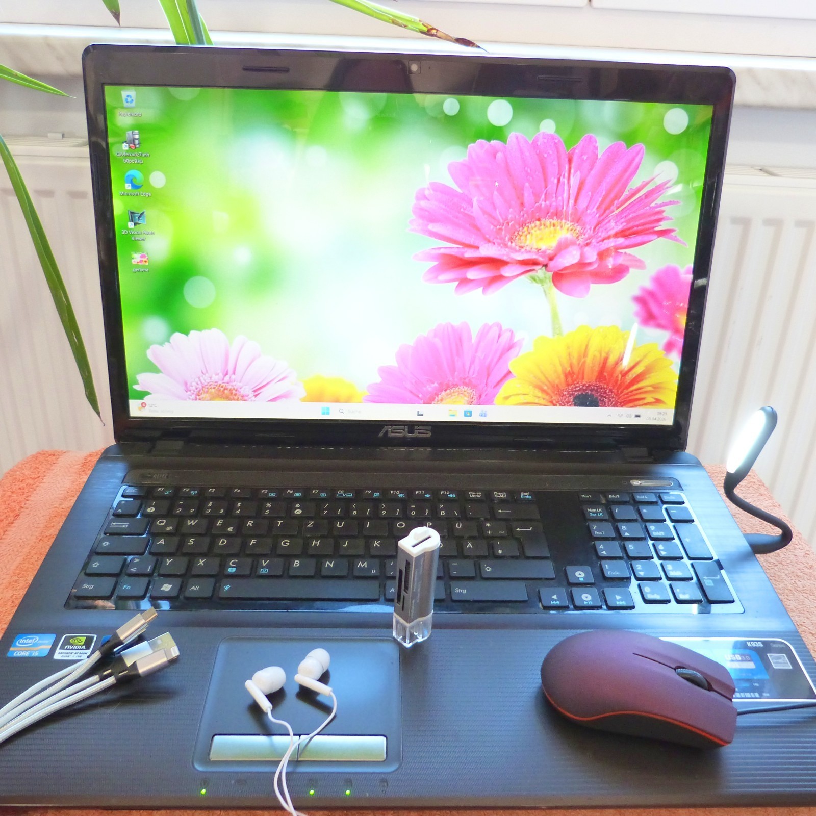 Asus K93 18 inch cinema MONSTER FULLHD BLURAY l 1TB SSD Windows 11 l 16GB…