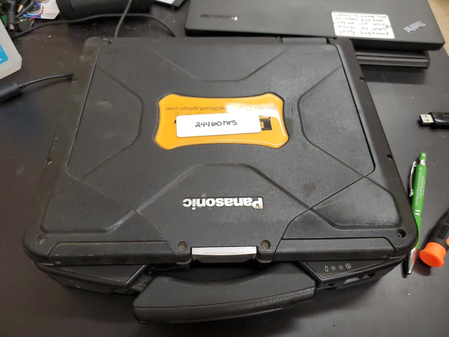 Panasonic Toughbook CF-31 MK-1 i5 520M @ 2.40GHz 8GB 24460HRS Diesel Rubber Kb
