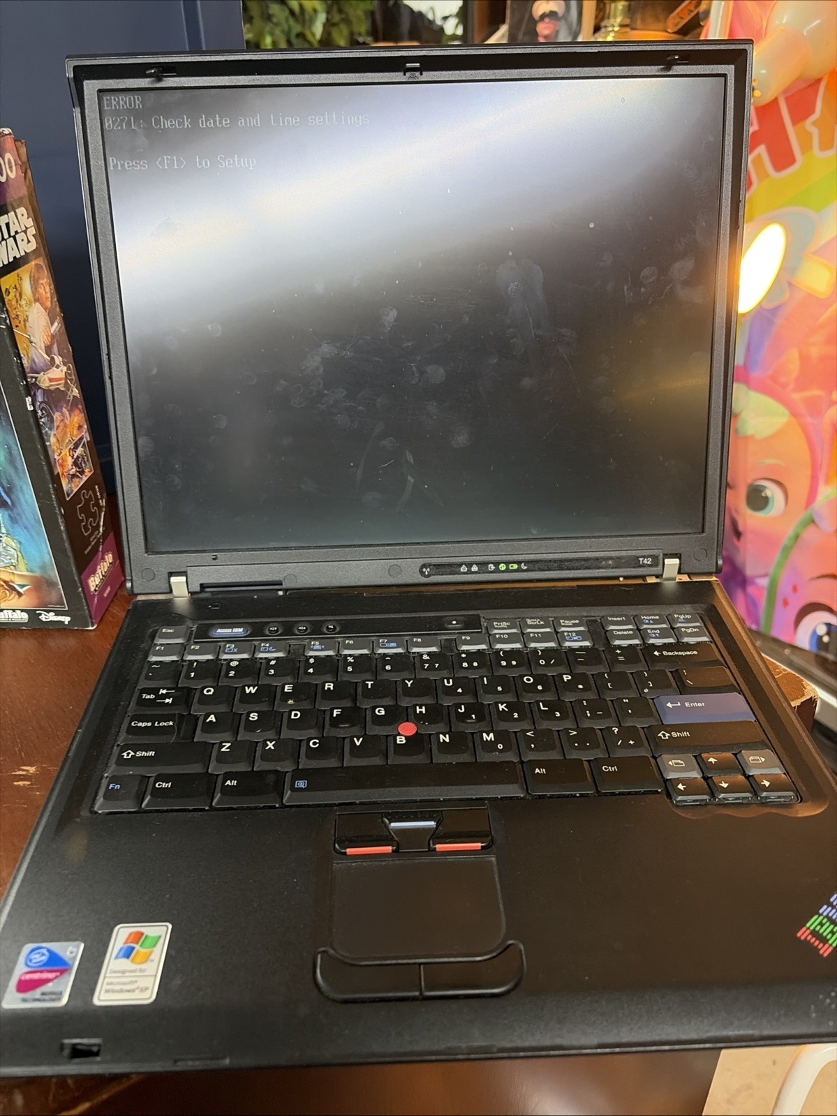 15″ IBM Thinkpad T42 Laptop Intel PM @ 1.70 GHz 15″ LCD Screen IBM TYPE 2379