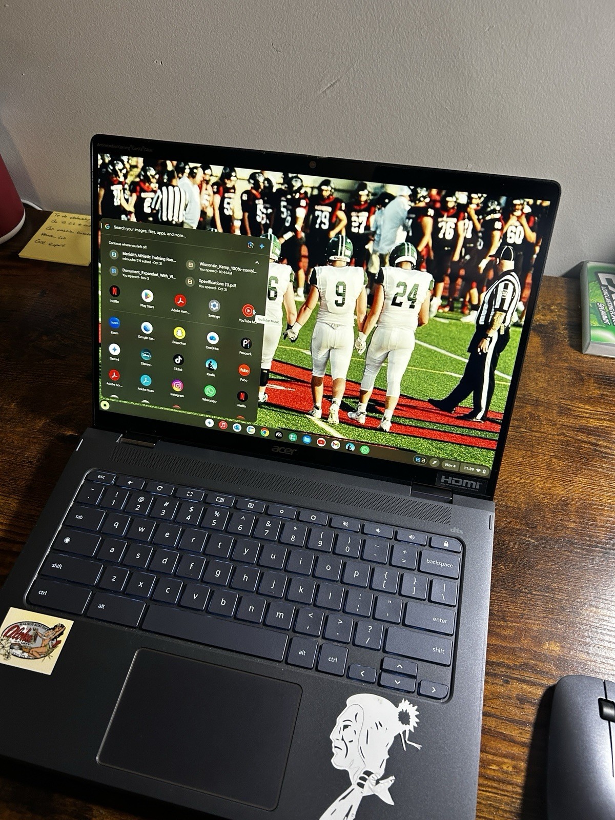 Acer Spin 714 (CP714-2WN) 2 in 1 laptop Chromebook PLUS