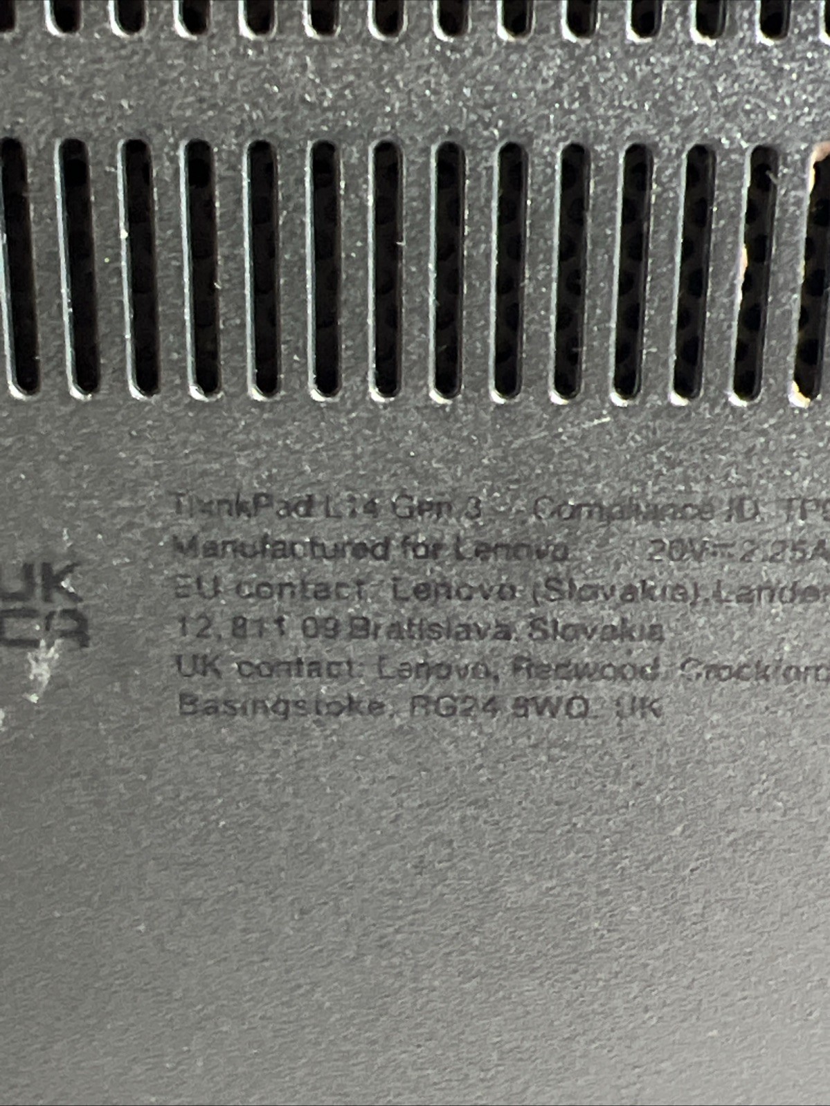 Lenovo ThinkPad L14 Gen 3 AMD Ryzen Pro 5 FOR PARTS or REPAIR – UNTESTED – AS IS