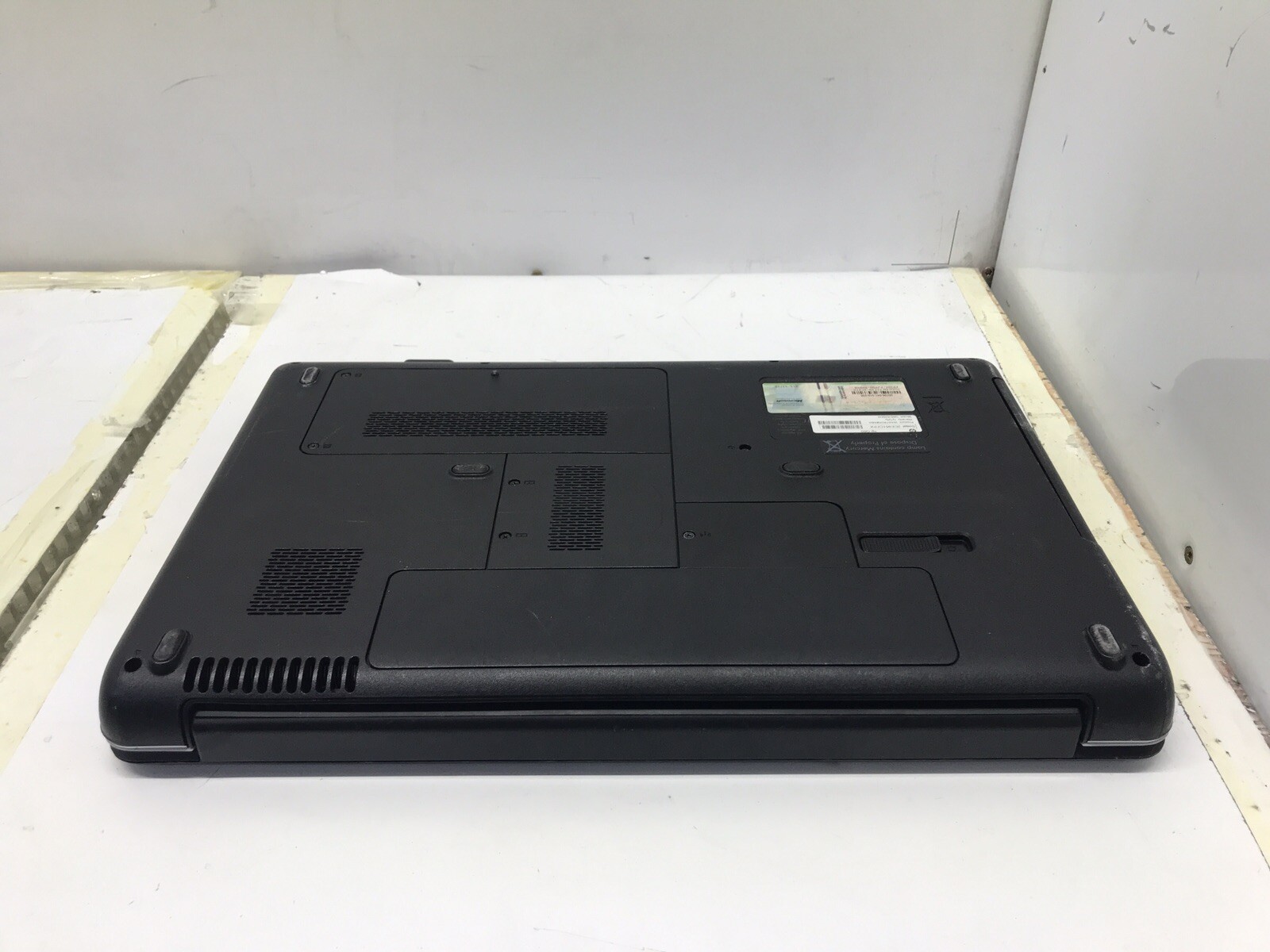 HP Laptop G60 PC 15” Pentium Dual-Core CPU T4300@2.10GHz 2GB RAM BOOTED TO BIOS