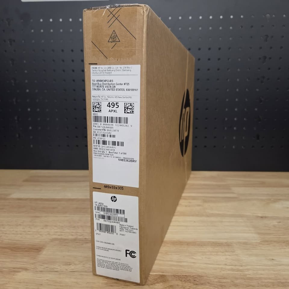 HP 14″ Laptop Intel Processor N150 4GB RAM 128GB UFS Windows 11