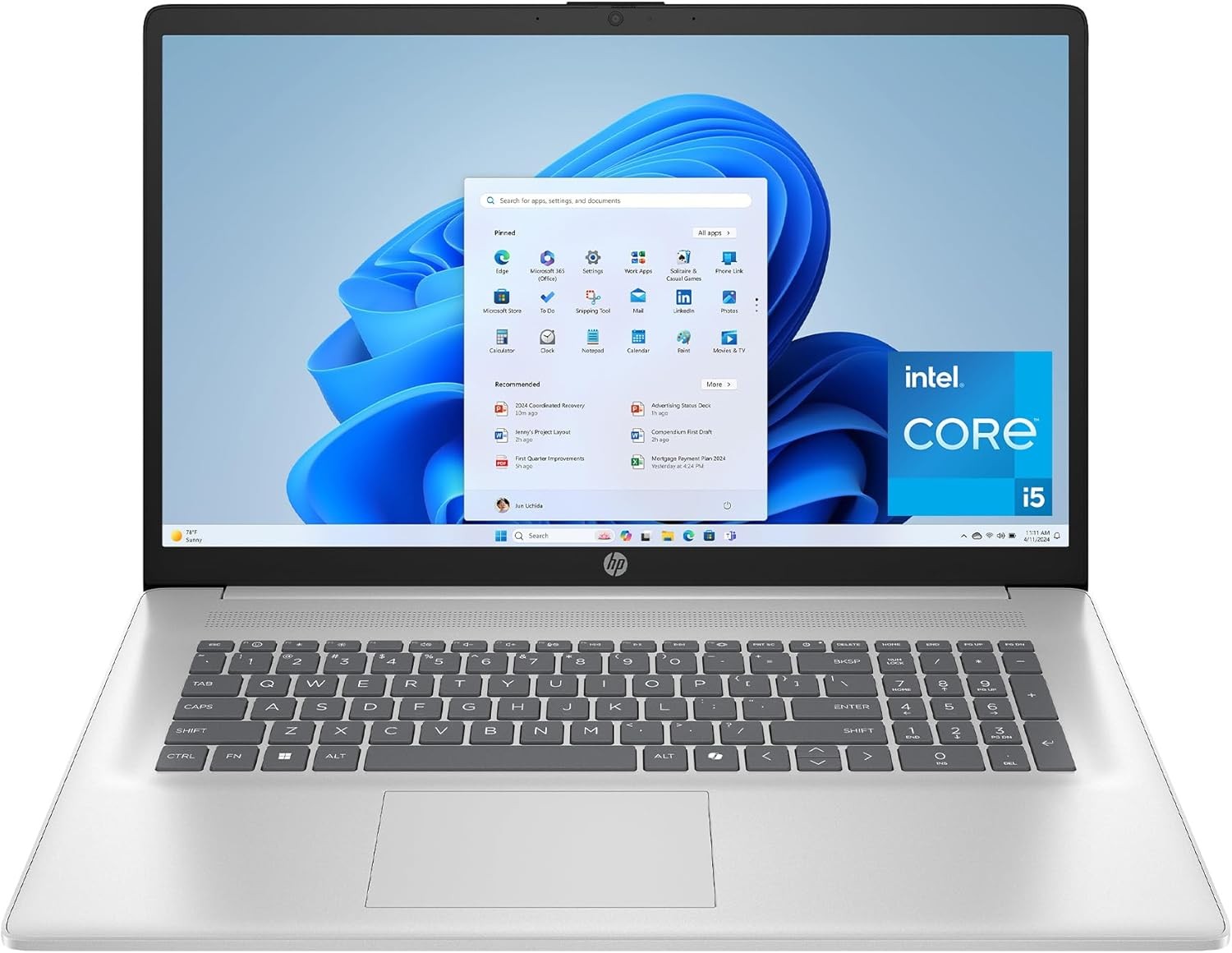 HP 17.3″ FHD Laptop Intel Core i5-1334U, 16 GB RAM, 512 GB SSD 17-cn3399nr