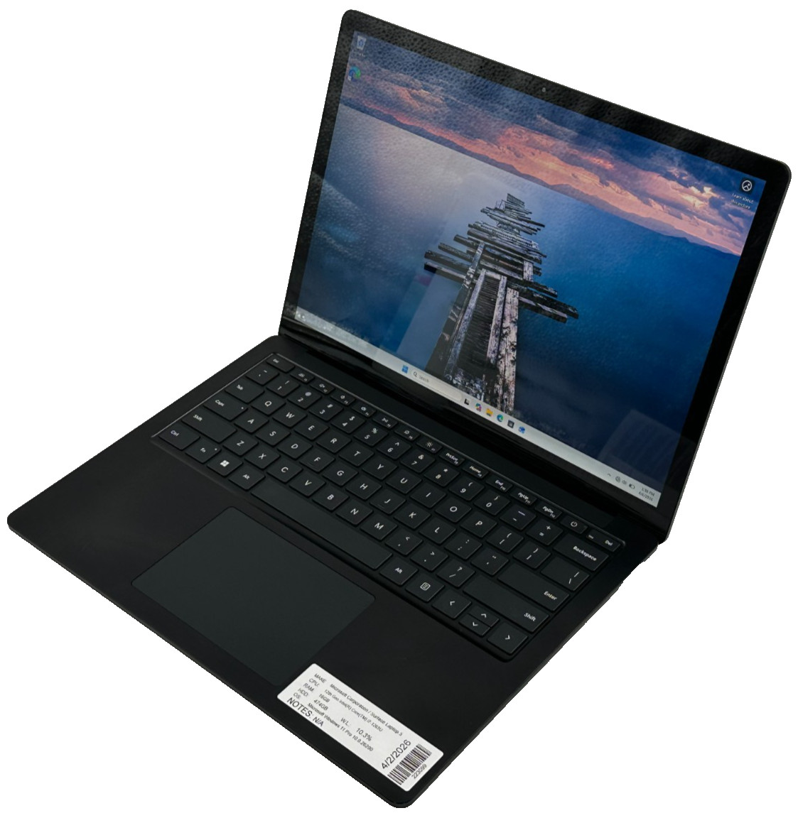 MICROSOFT SURFACE 5 LAPTOP ULTRA 7 165H @ 3.80 GHZ 16GB RAM 476GB SSD (lp694)