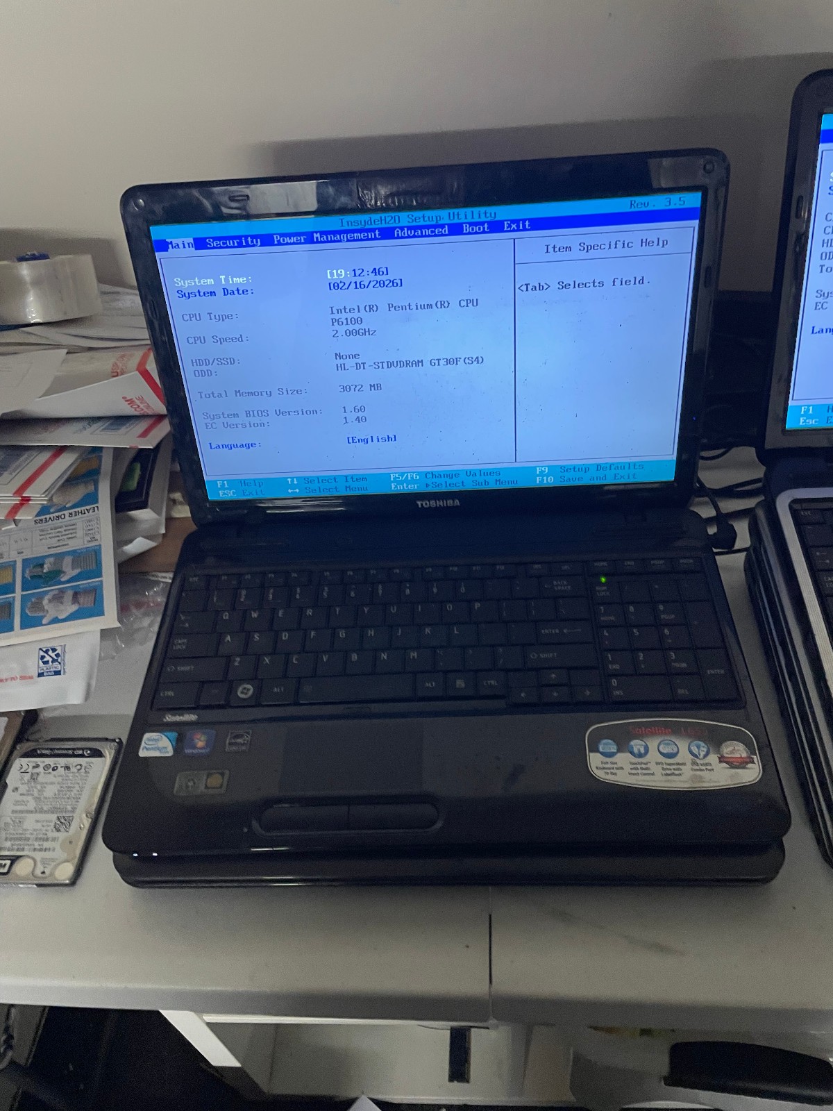Lot of 5 TOSHIBA SATELLITE (2) L655, (3) L755 for Parts/repair Wholesale