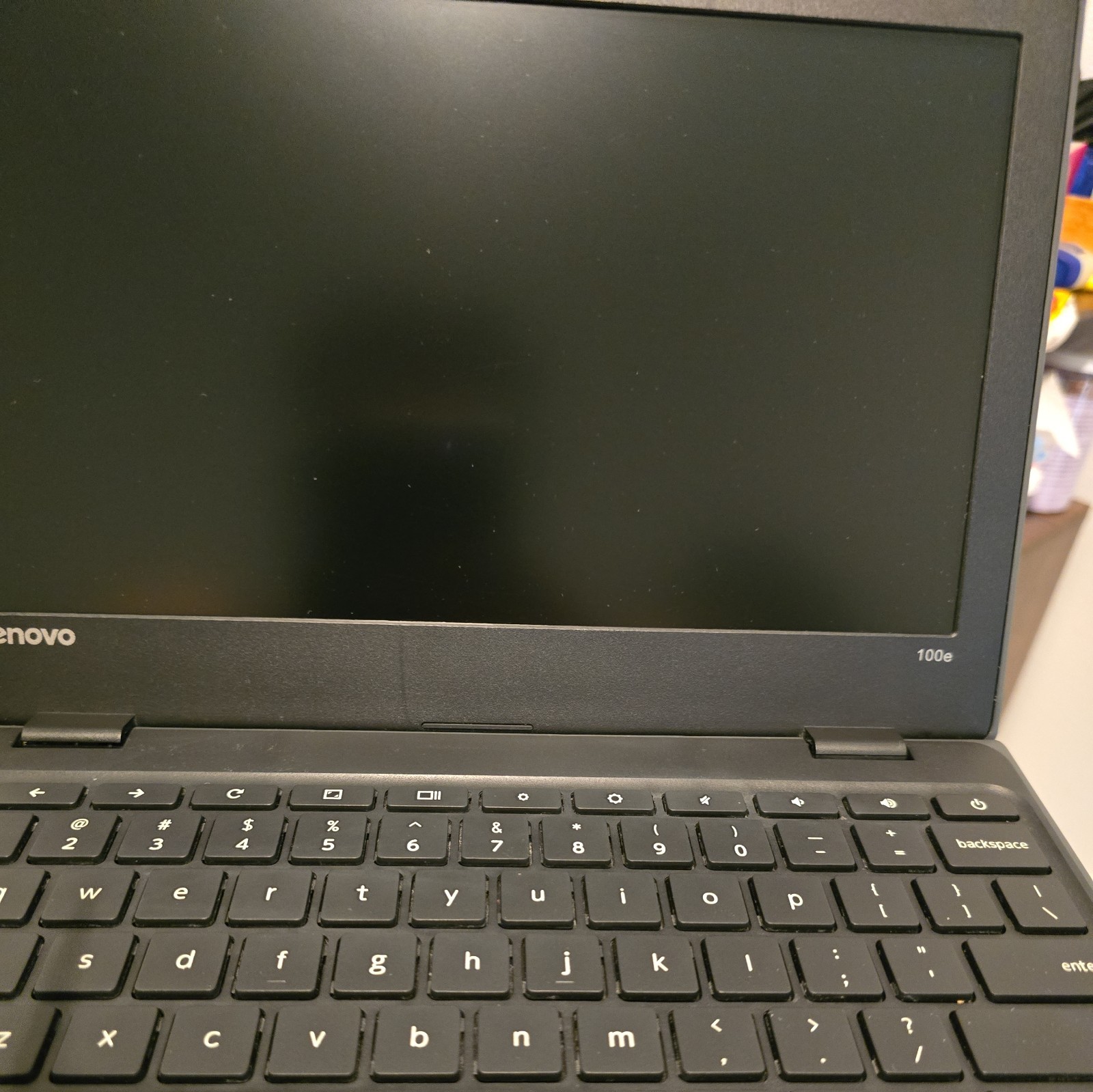 Lenovo 100e Chromebook 11.6″ (32GB eMMC, 4GB RAM) Laptop – Black (81ER000BUS)