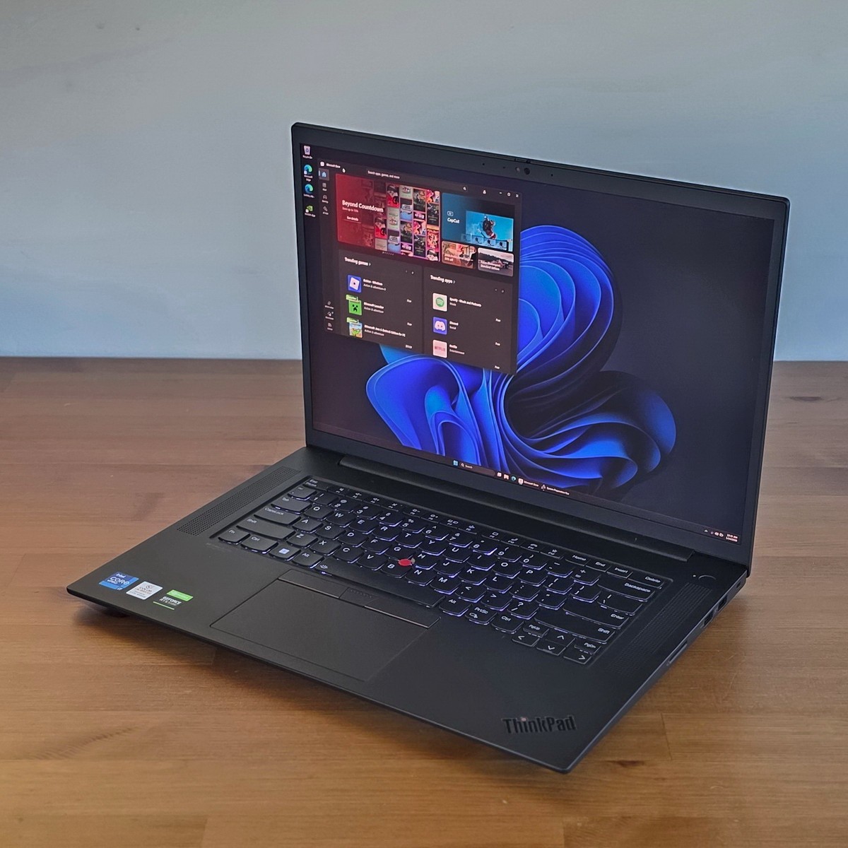 Lenovo ThinkPad X1 Extreme Gen 4 i7-11850H 16″ 4K 3840×2400 32GB NVIDIA RTX 3050
