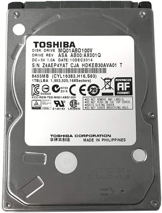 Versatile 1TB SATA 3.0 Hard Drive, 5400 RPM, 8MB Cache – Perfect for Any Device