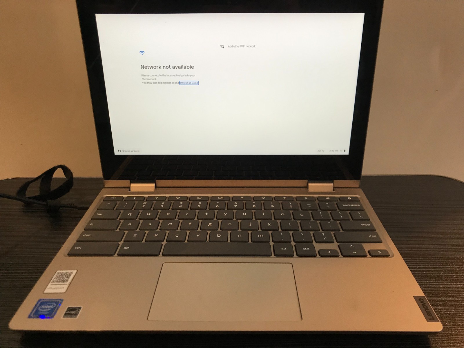 Lenovo Ideapad Flex 3 CB11IGL05 11.6″ Celeron N4020 1.1GHz 4GB 64GB Chromebook