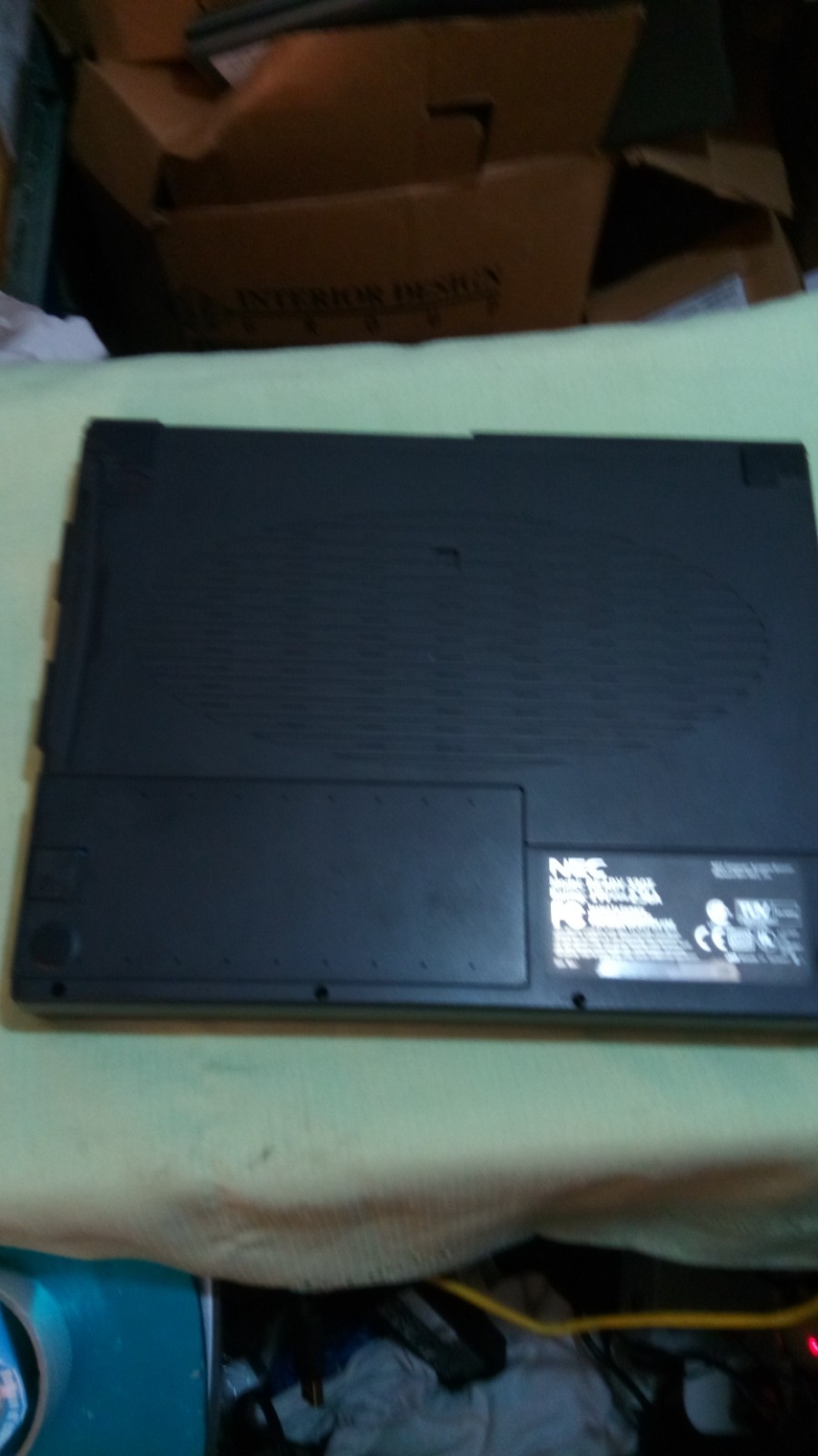 NEC READY 330T LAPTOP WIN98 266MHZ 32MB RAM 3GB HDD AS IS