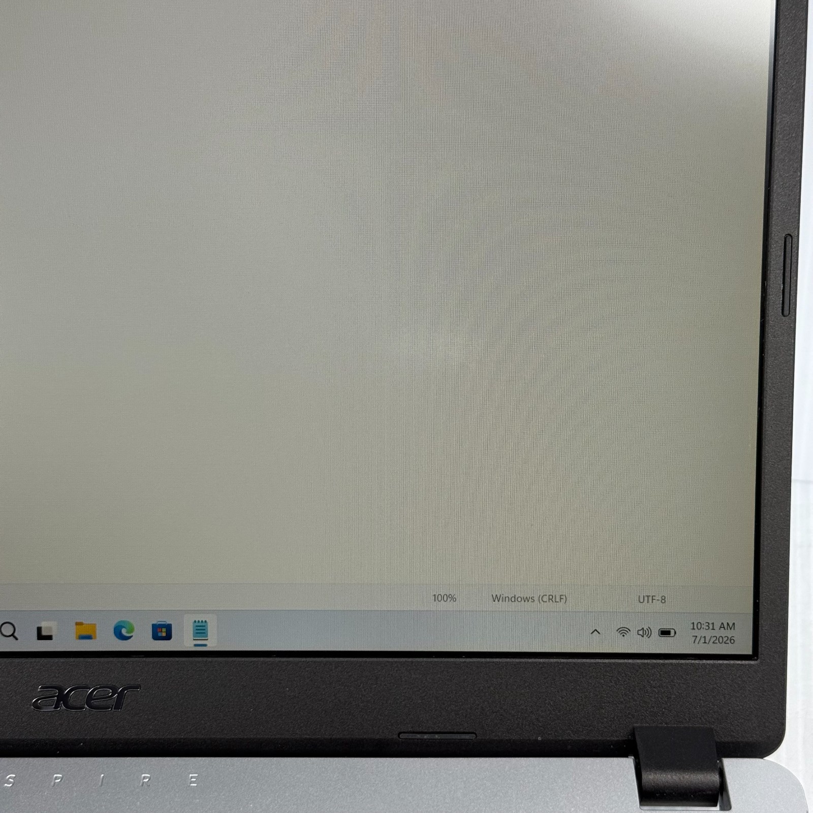 Acer Aspire A515-43-R5RE 5 3500U 15.6″ Windows 11 Laptop 128GB SSD 16GB SEE PICS