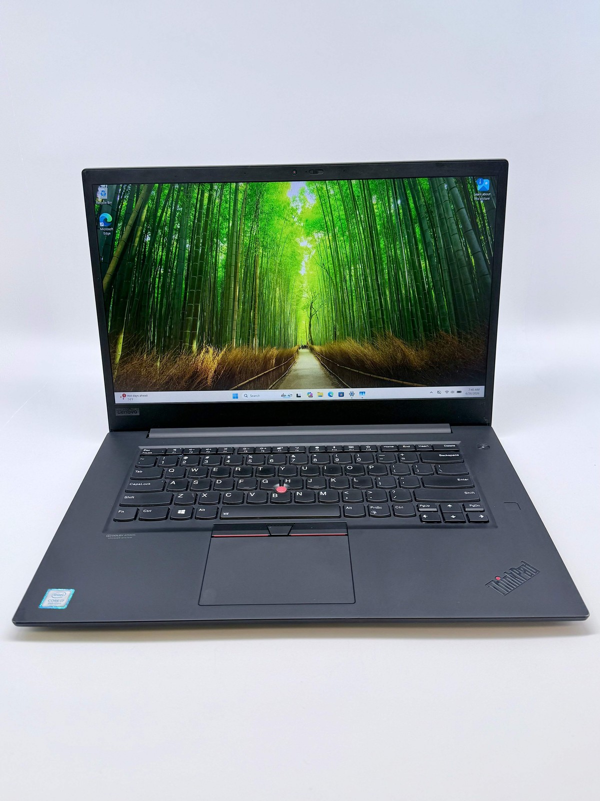 Lenovo ThinkPad P1 Gen 2 16-inch Intel Core i7 9th Gen 16GB RAM 256GB SSD