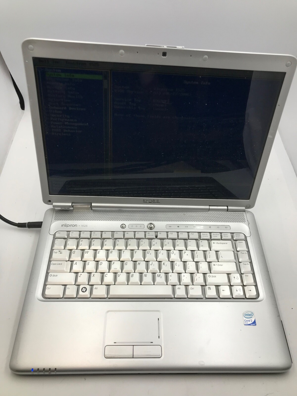Dell Inspiron 1525 15″ Laptop Intel Core 2 Duo 3Gb RAM -BROKEN HINGE- MZ