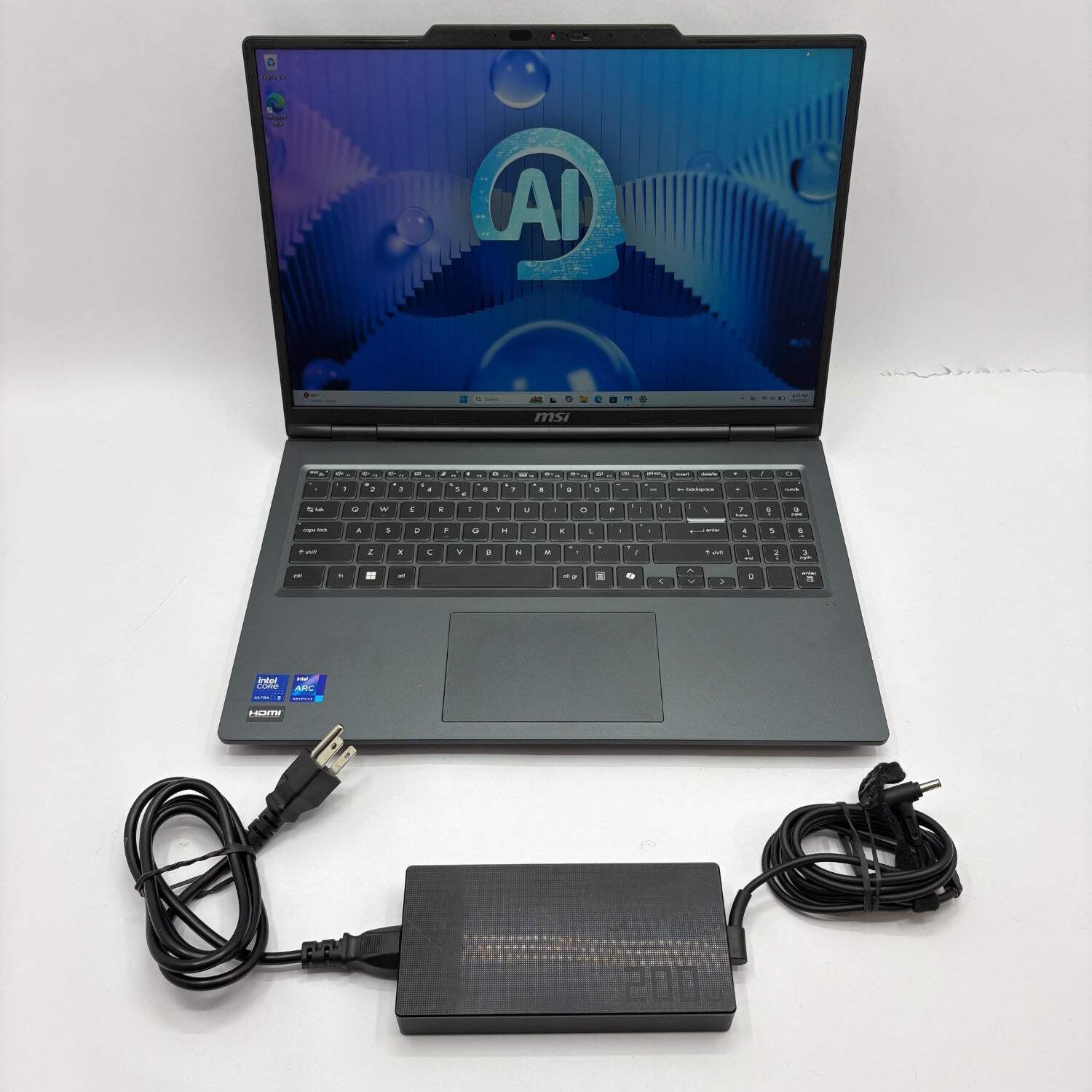 MSI Venture 16 AI A1MTG 16″ Core Ultra 5 125H 3.6GHz 16GB RAM 512GB SSD