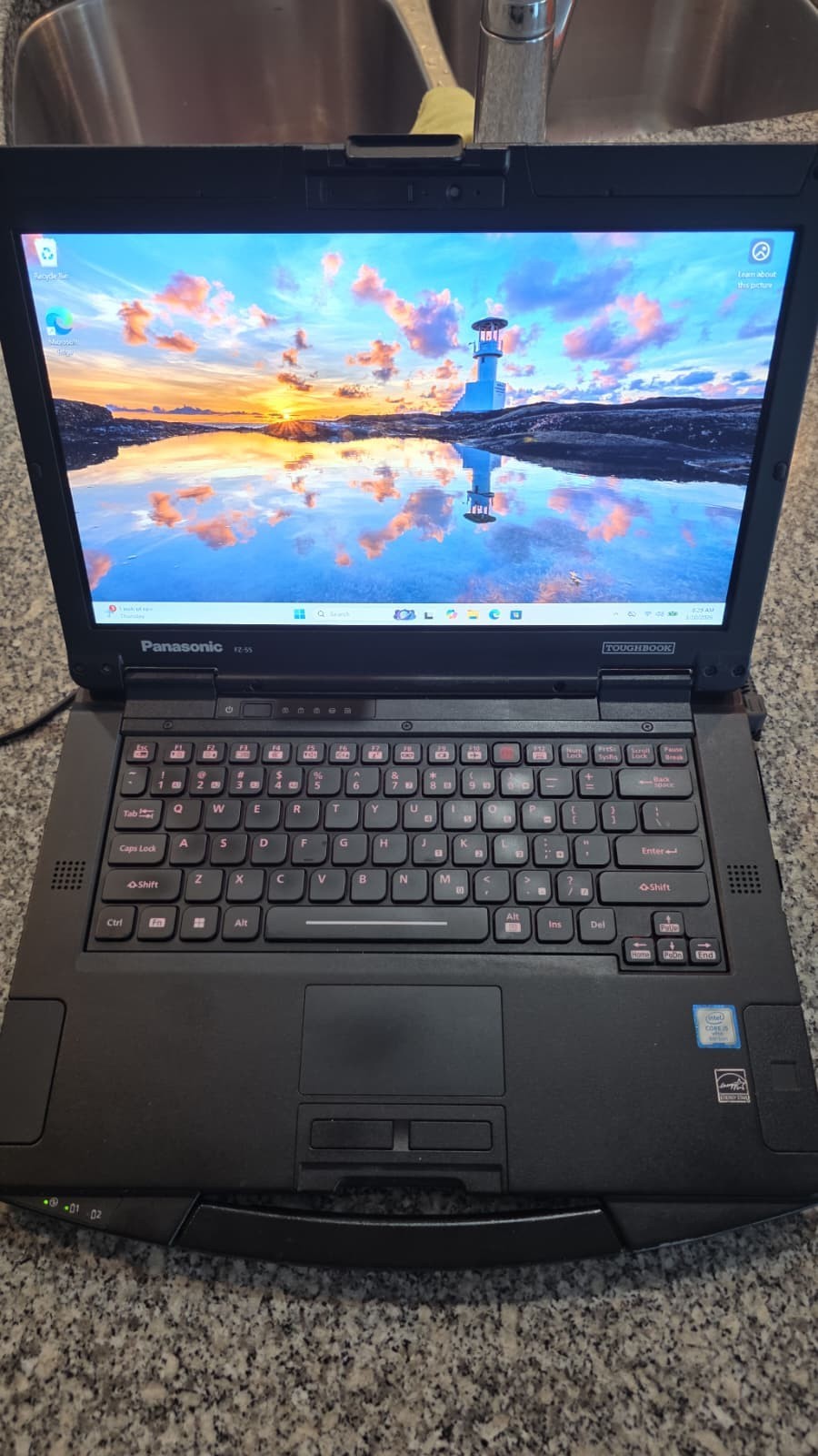 Panasonic Toughbook FZ-55C i5-8365U 32GB 2TB NVMe Webcam Win11 FINGERPRINT READ