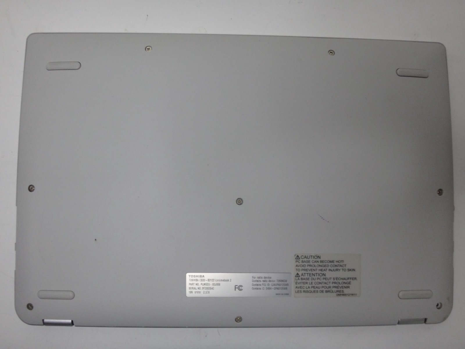 TOSHIBA Chromebook 2 CB30-B3122 PLM02U-00J008 Laptop TESTED / WORKING