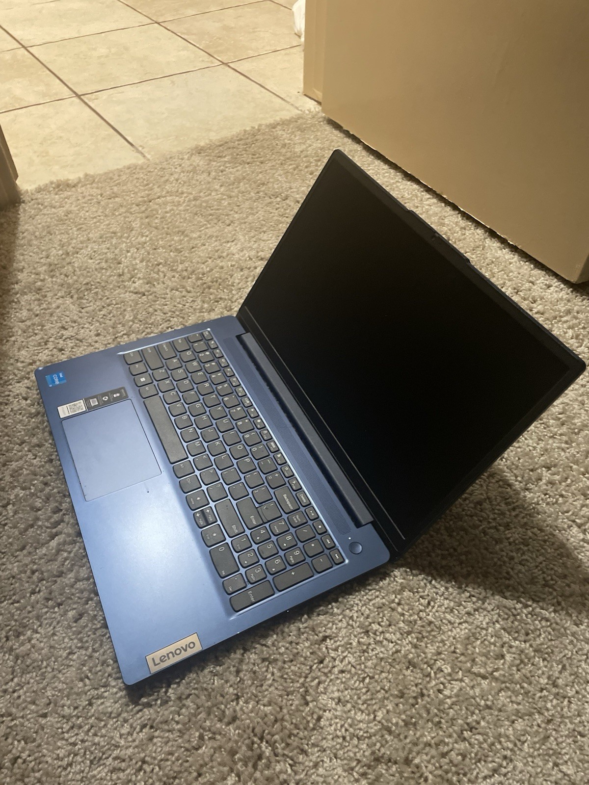 Lenovo Ip Slim 3i 15 6 Inch Abyss Blue 8GB RAM 256GB Storage Windows 11 Home