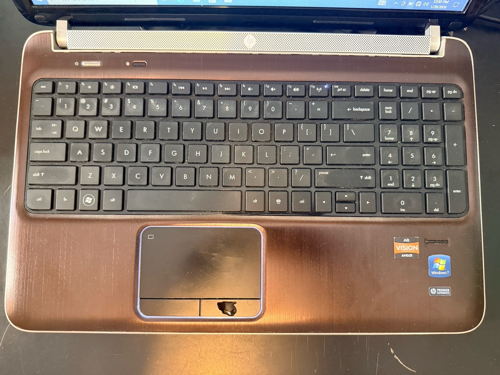 HP Pavilion DV6-6C35DX AMD A8-3520 1.6GHz, 6GB Ram, 600GB HDD, Windows 10