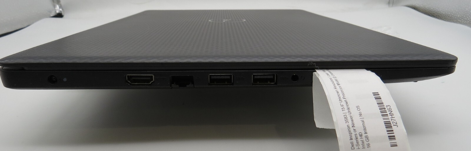 Dell Inspiron 3583-15.6″- 4205U@1.80GHz-16GB DDR4 RAM-16GB Internal-NO OS *READ*