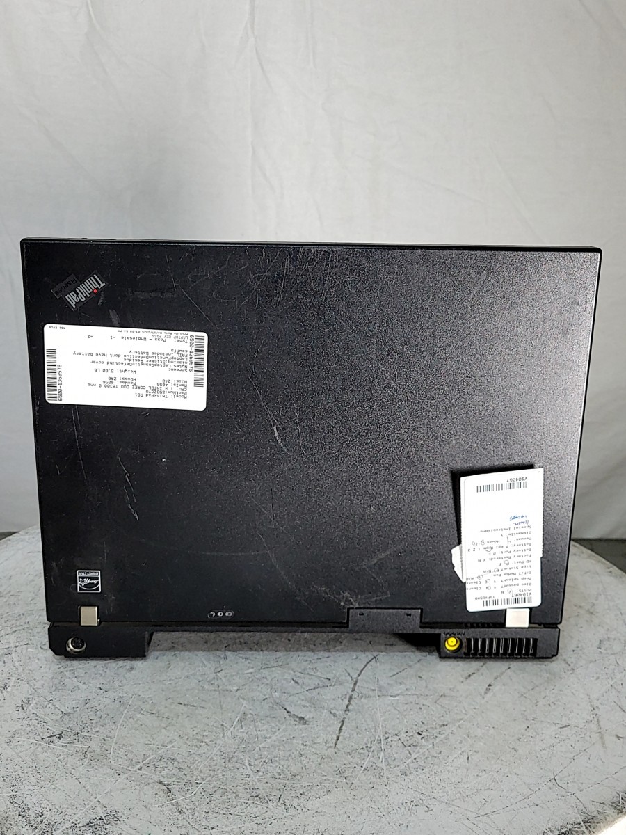LENOVO ThinkPad R61 8932CTO 15.4″ Laptop CORE2 DUO T8300 4GB 240GB SEE NOTES