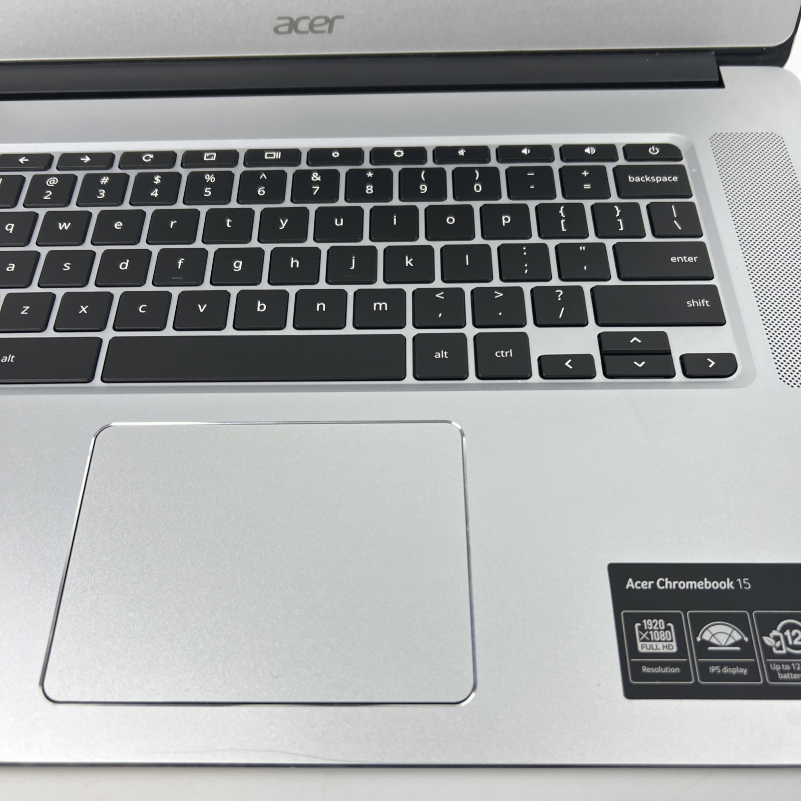 Acer Chromebook 15 N17Q5 15.6″ Laptop Silver Parts/Repair No Display