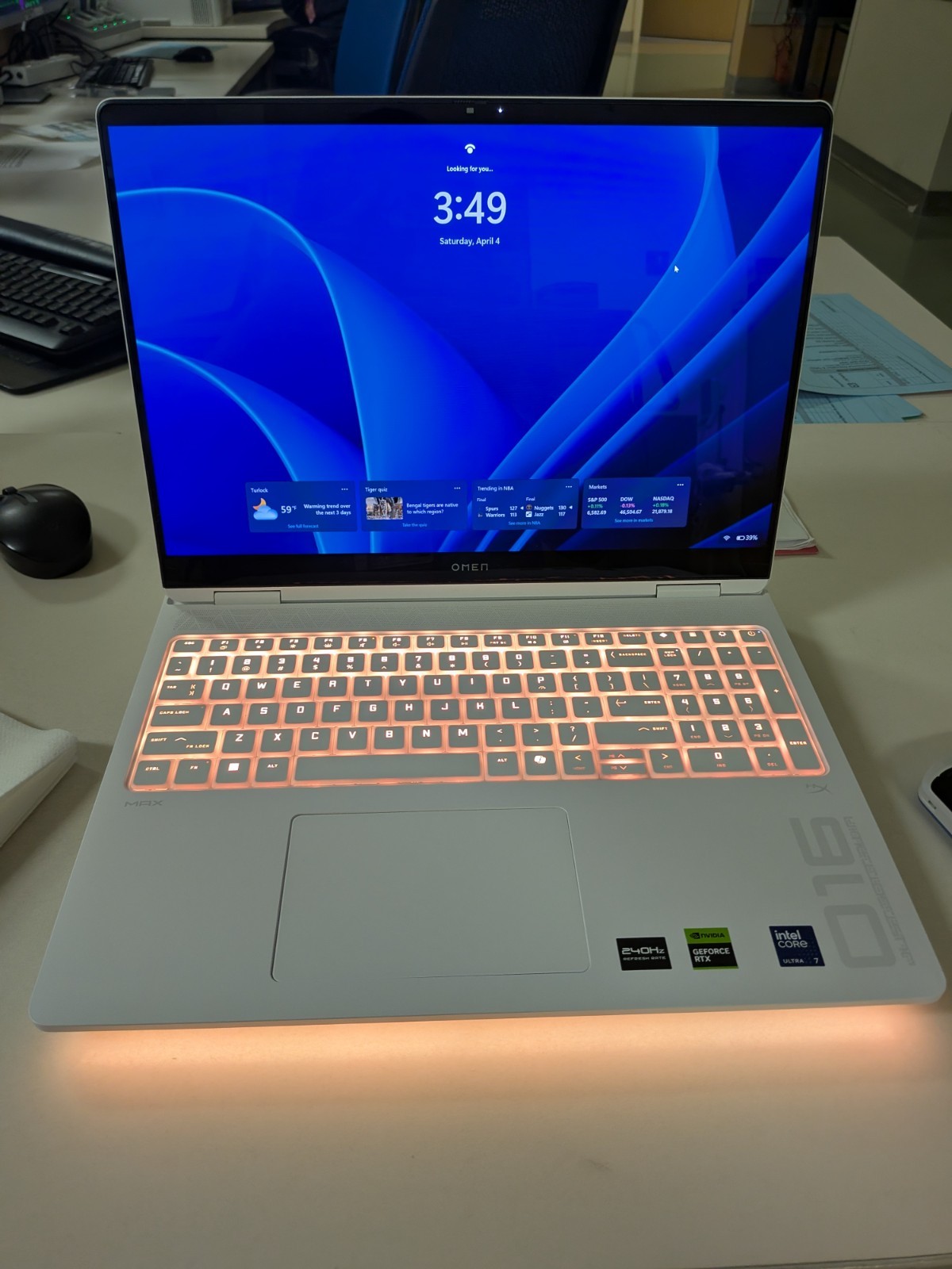 HP Omen Max 16 QHD+ 2.4 GHz Ultra 7 255HX 16GB 512GB SSD RTX 5070 Ti Excellent